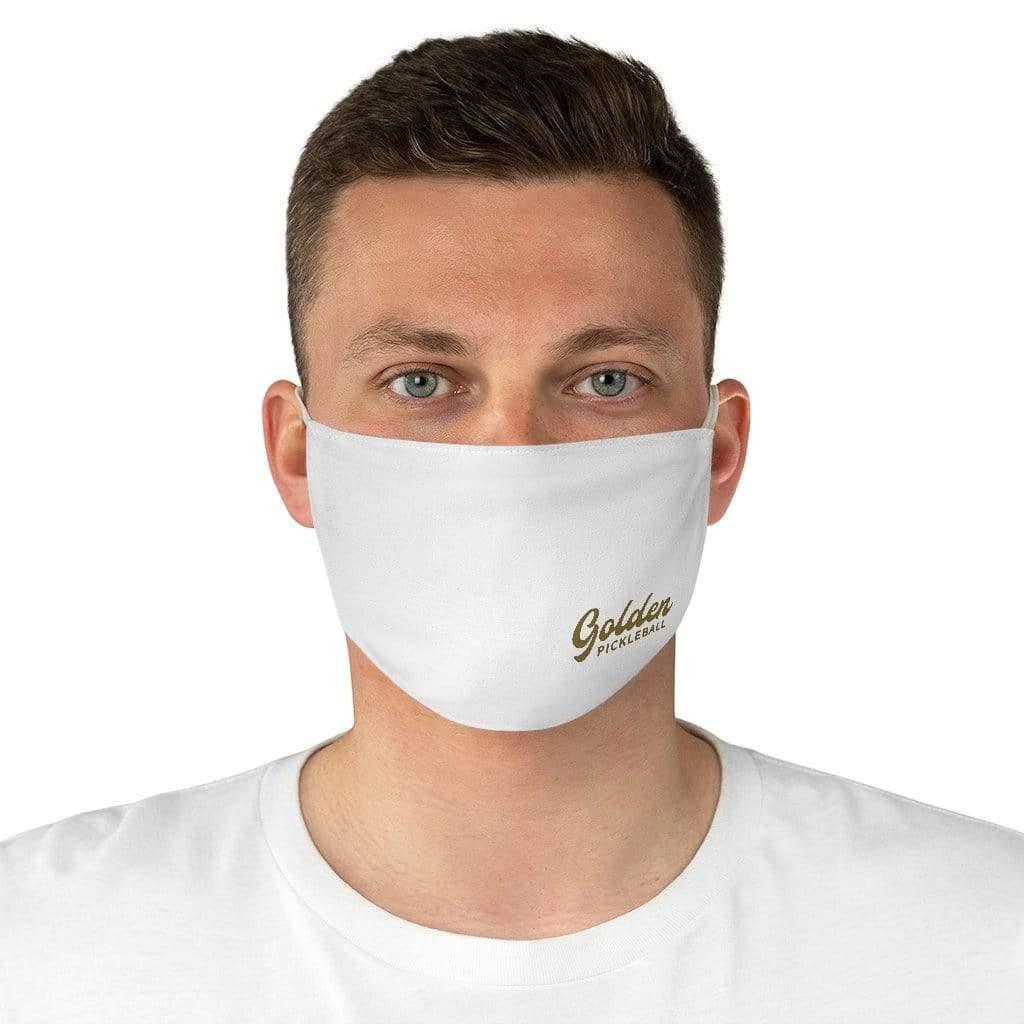 Golden Face Mask - Golden Pickleball Paddles