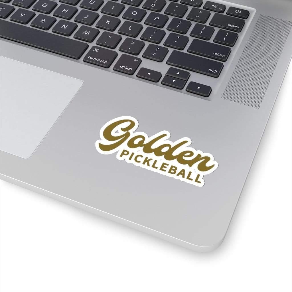 Golden Logo Stickers - Golden Pickleball Paddles