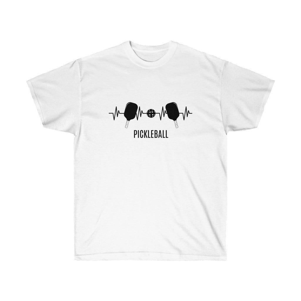 Pickleball Pulse - Unisex T-Shirt - Golden Pickleball Paddles