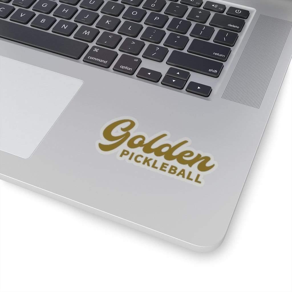 Golden Logo Stickers - Golden Pickleball Paddles