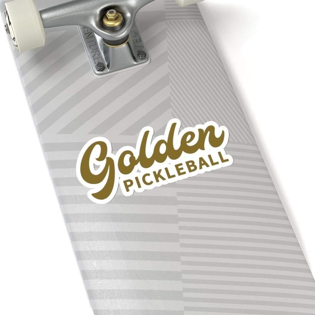 Golden Logo Stickers - Golden Pickleball Paddles