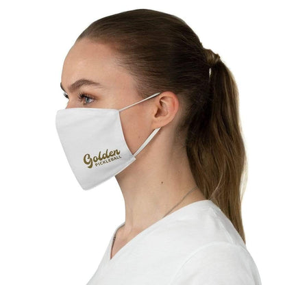 Golden Face Mask - Golden Pickleball Paddles