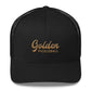 Golden Logo Trucker Cap - Golden Pickleball Paddles